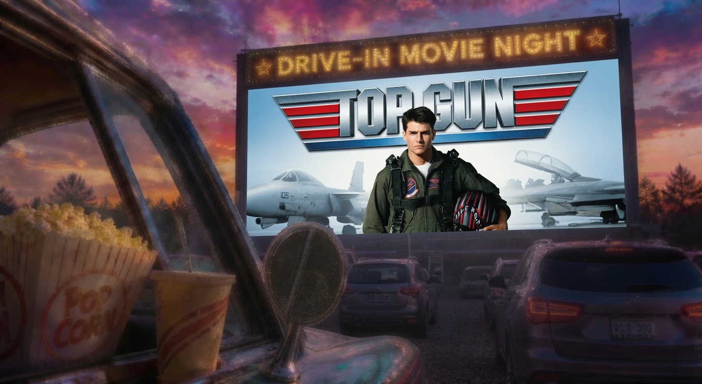 Drive In Movie Night @ Elko - Top Gun 🛩️