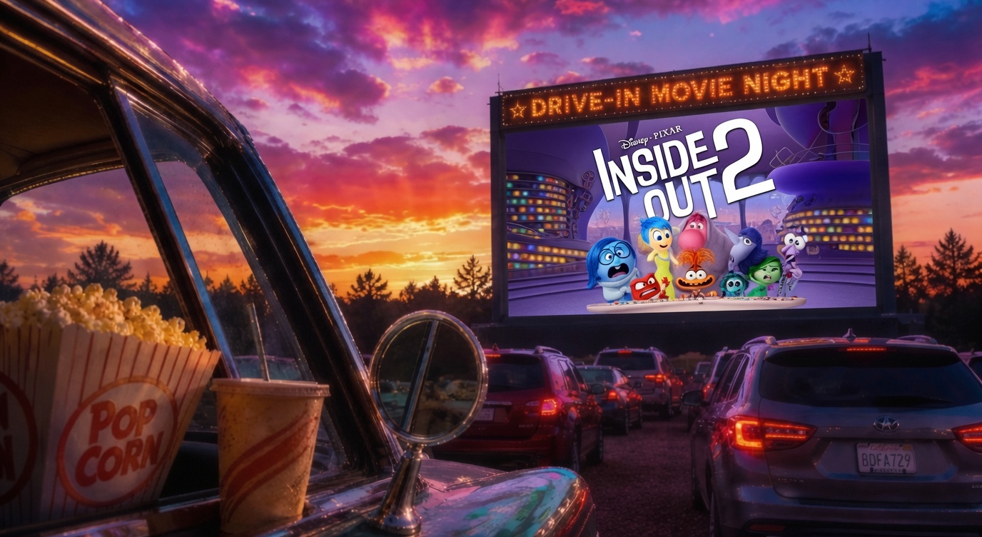 Drive In Movie Night @ Elko - Inside Out 2