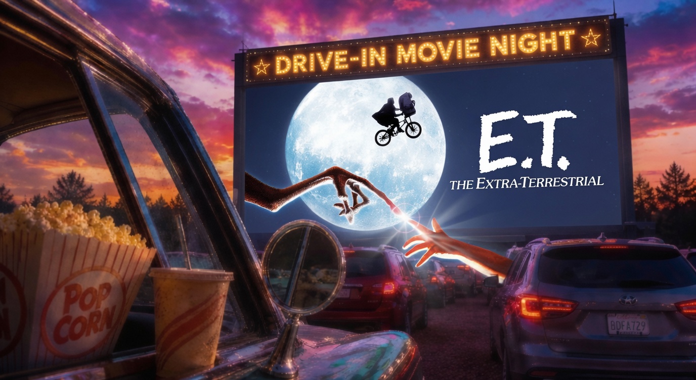Drive In Movie Night @ Elko - E.T. (the Extra-Terrestrial)